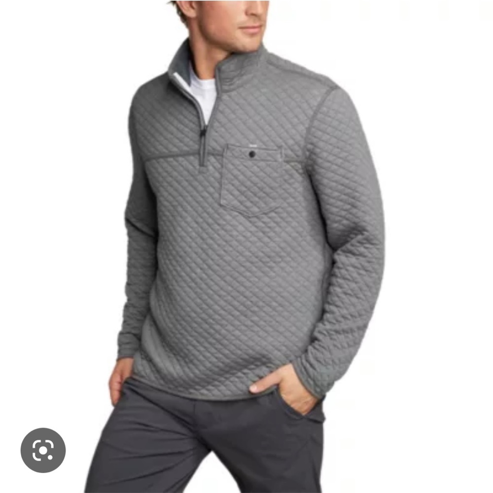 Men’s Eddie Bauer quarter zip pullover